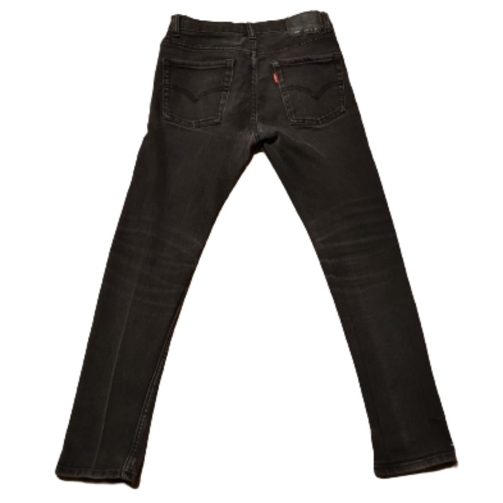 Levi's 510 Skinny Black Denim Jeans | Women's 16 R 28 x 28 Pants Pre-owned